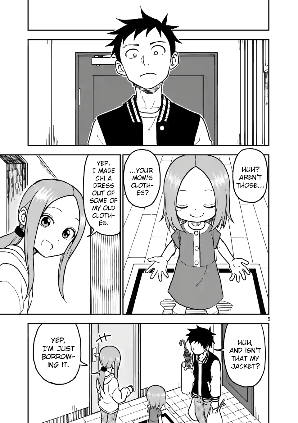 Karakai Jouzu no (Moto) Takagi-san Chapter 120 5